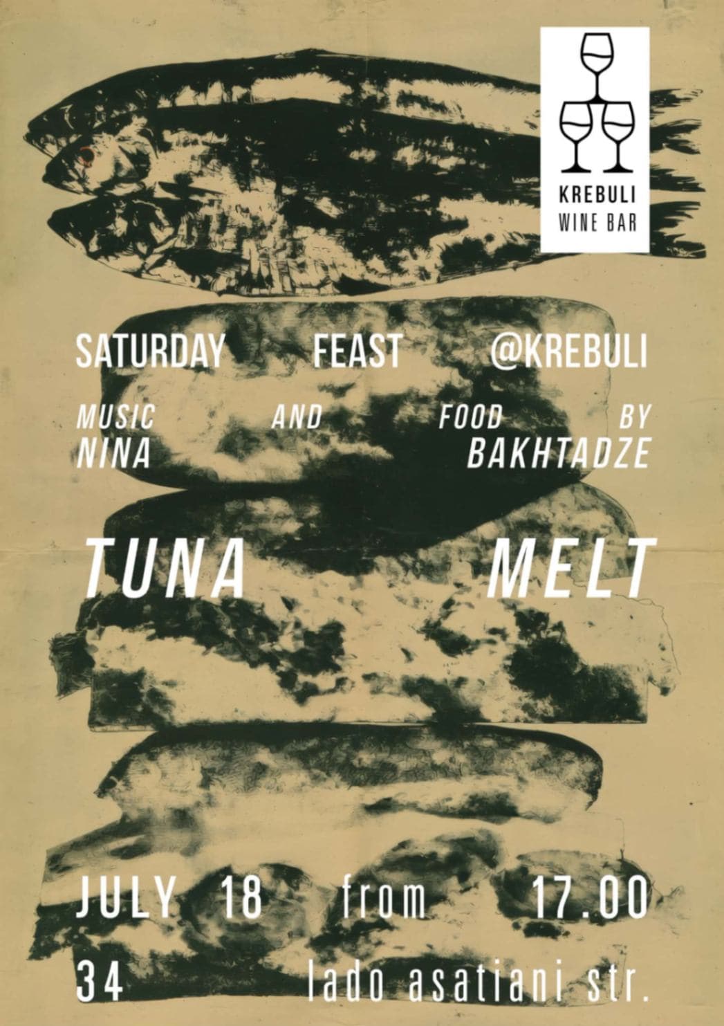 Poster for Saturday Feast ! Tuna Melt